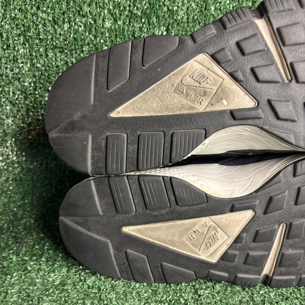 Nike Air Huarache Run Iridescent Blue‎ Grey Athletic Sneaker Shoes Mens Size 10